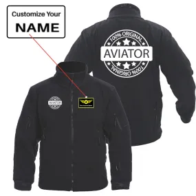 100 Original Aviator Designed Fleece Military Jackets (Customizable)