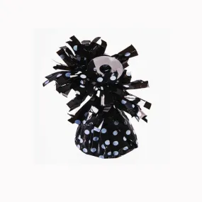 BALLOON WEIGHT POLKA DOT BLACK/WHITE SMALL