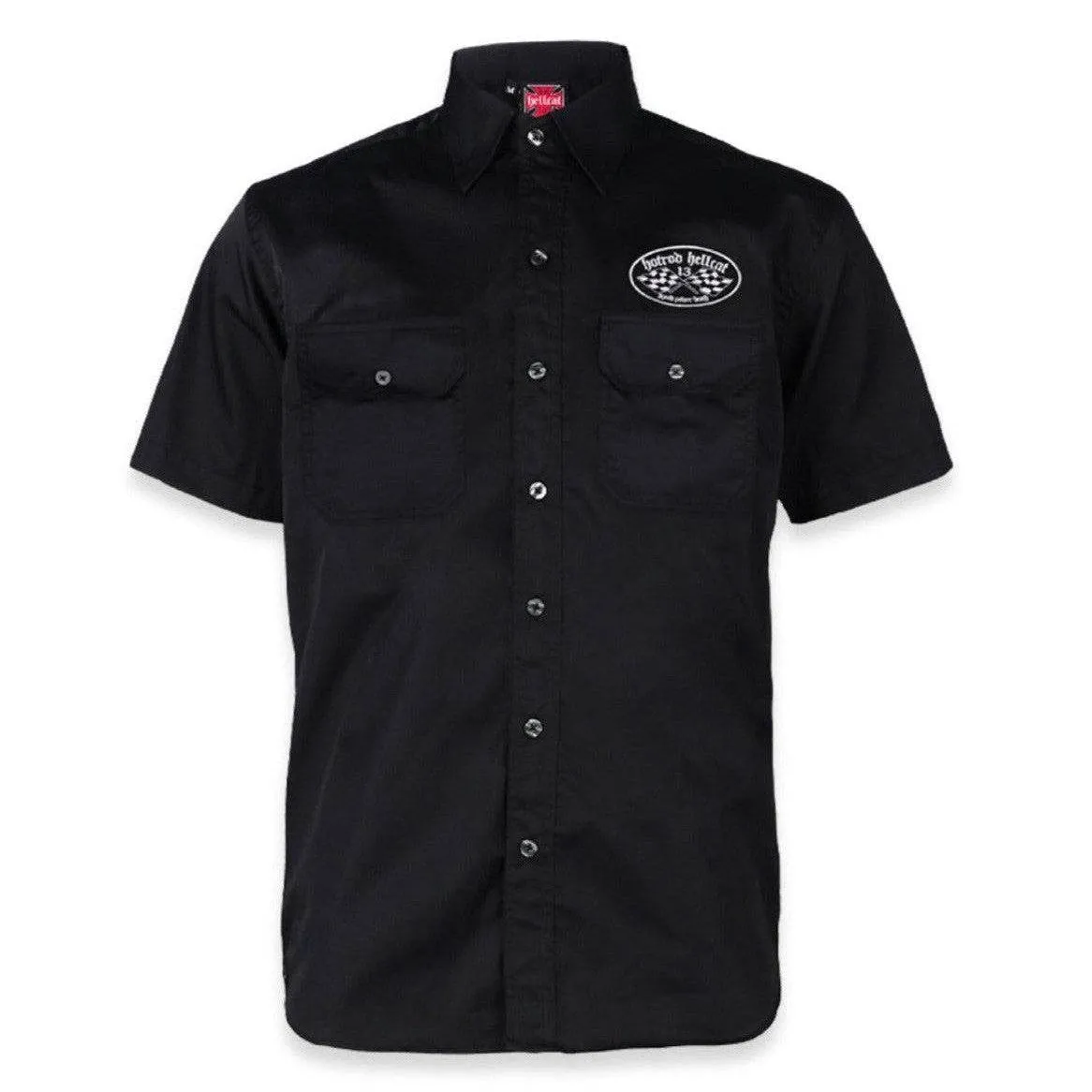 Hotrod Hellcat Button Up Death Race