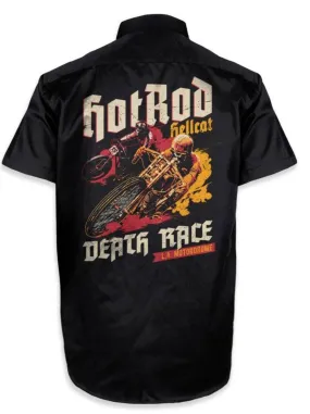 Hotrod Hellcat Button Up Death Race