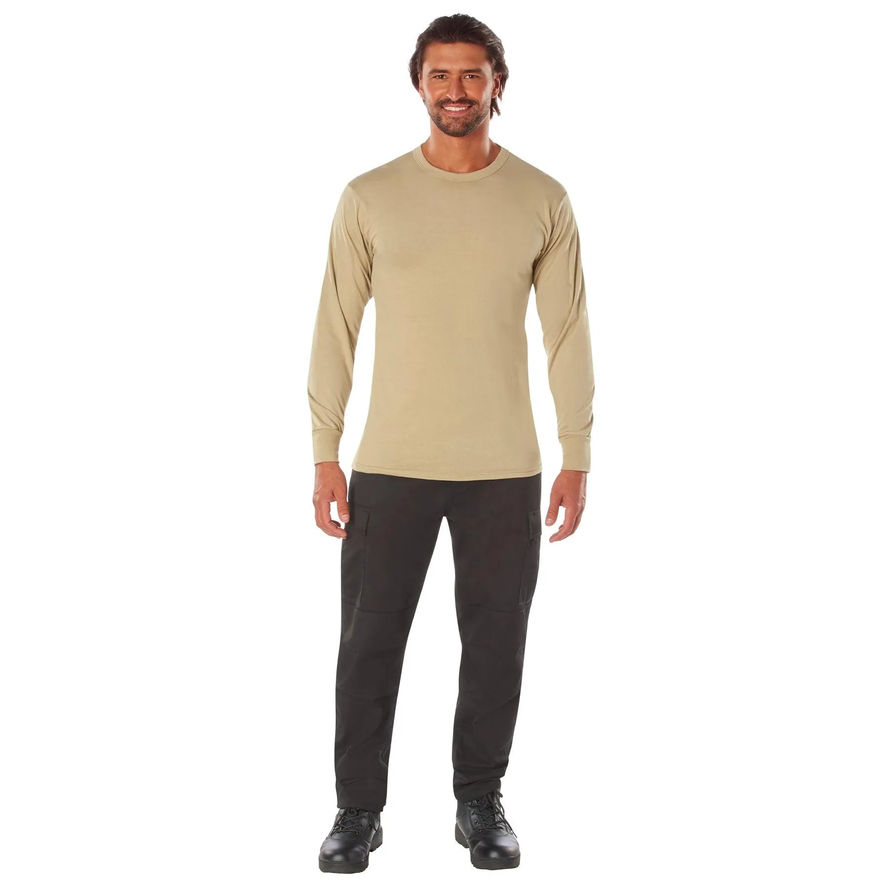 Long Sleeve Solid T-Shirt