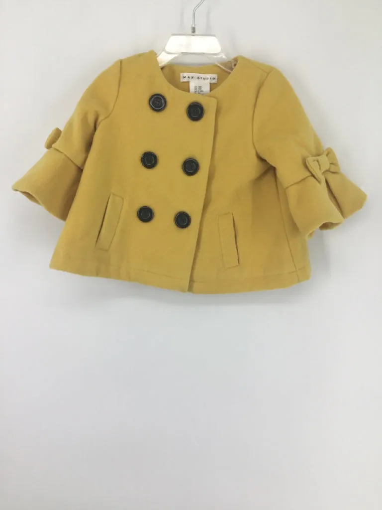 MAX Studio Child Size 12 Months Yellow Outerwear - girls