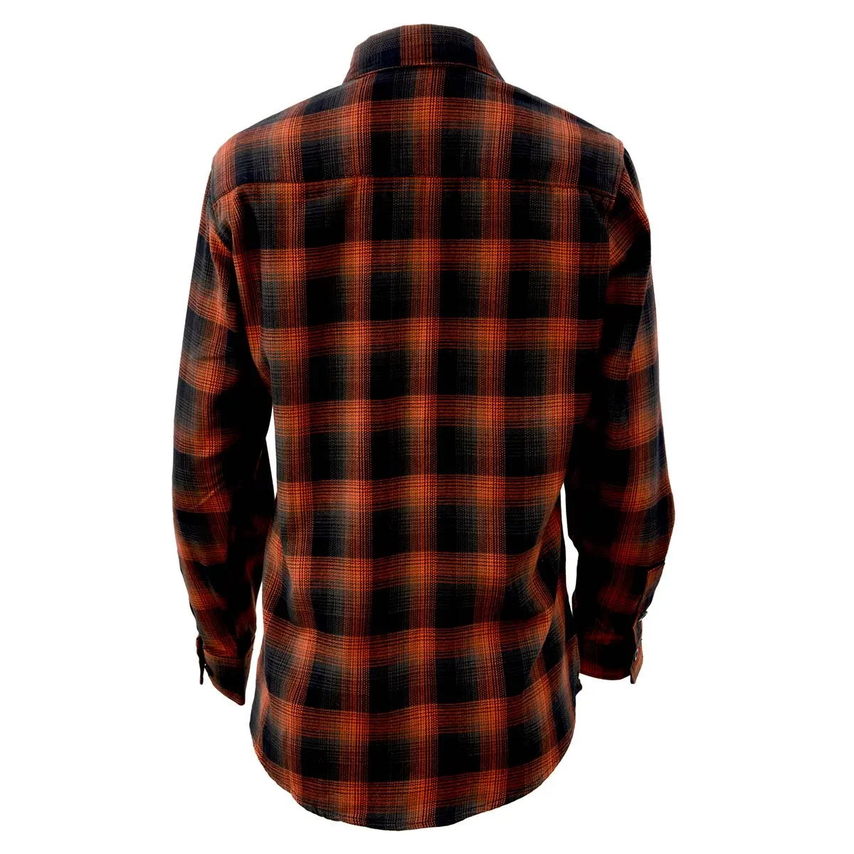 NexGen MNG21607 Women's Casual Red and Black Long Sleeve Cotton Casual Flannel Shirt