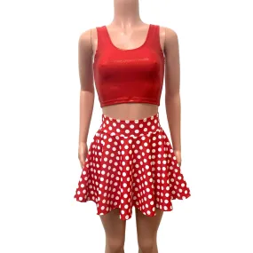 Red Polka Dot Outfit - Costume