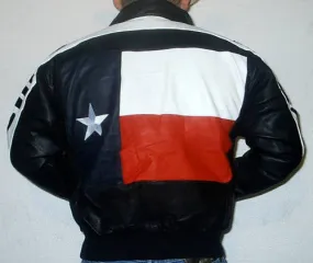 Texas Flag Leather jacket