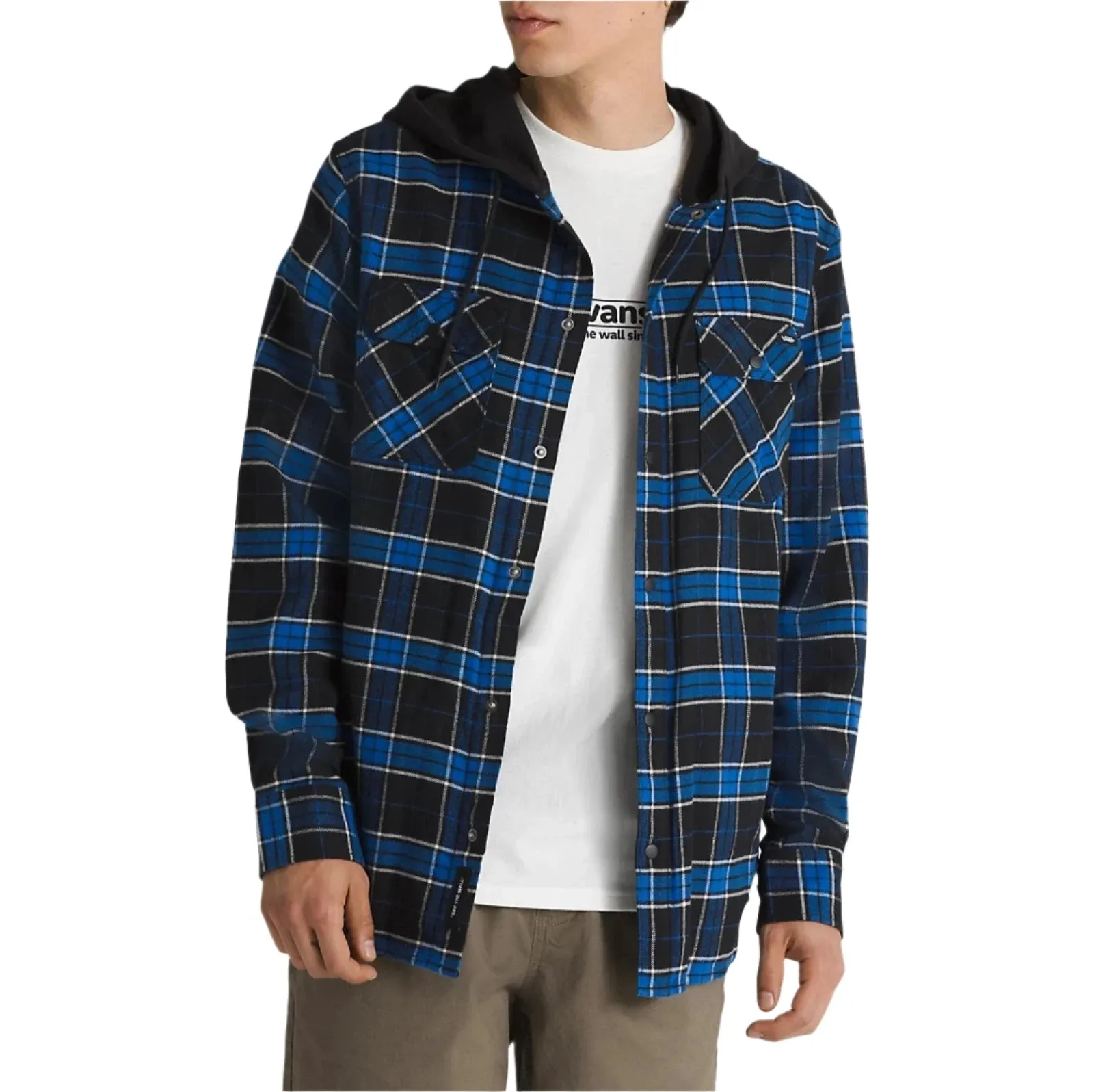 Vans Mens Parkway II Long Sleeve Hooded Shirt