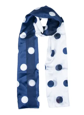 Women's Polka Dot Print Lightweight Scarf