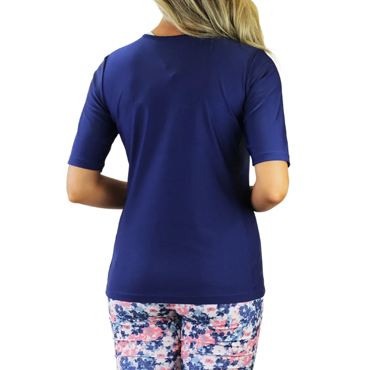 Women's Short Sleeve Crew Sun & Swim Shirt