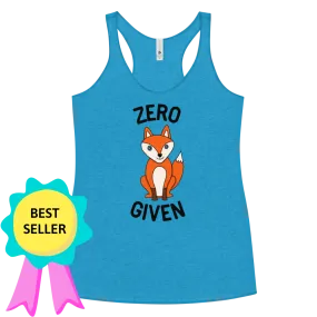 Zero Fox Racerback Tank (Adult XS-XL)